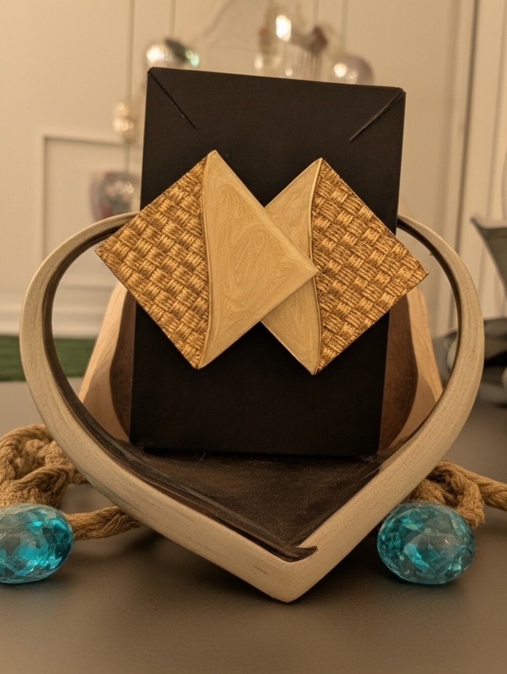 Geometric Statement Pierced Earrings